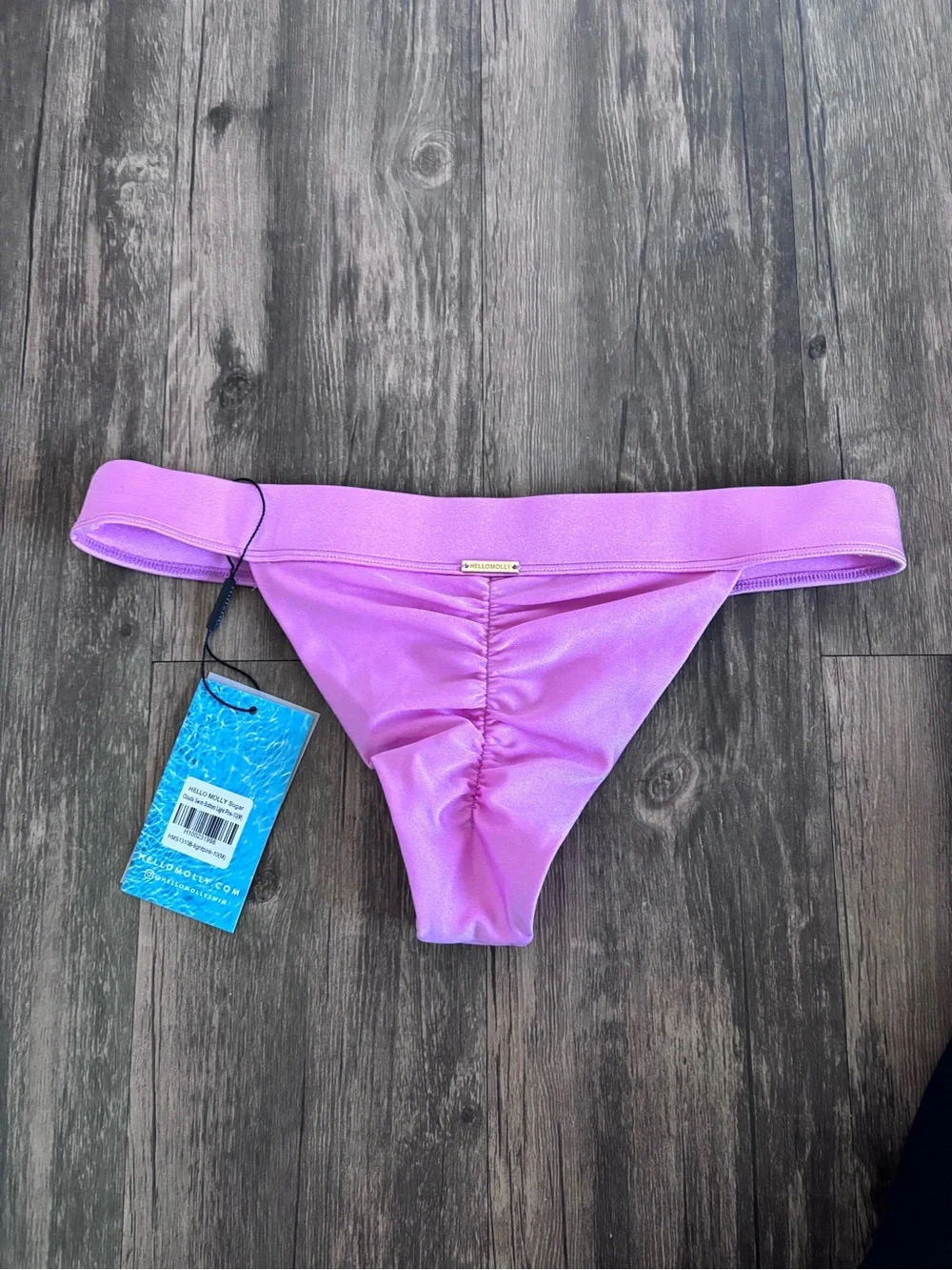 Hello Molly Pink Triangle Bikini Set
